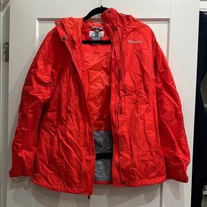 Columbia Red Hooded Jacket